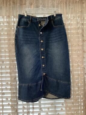 NUGGLES Women’s Large Denim Skirt